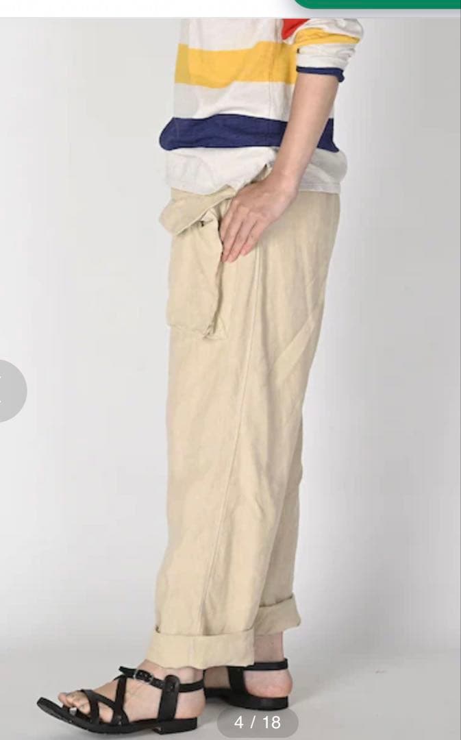 45R リネンの908イージーセイルパンツ