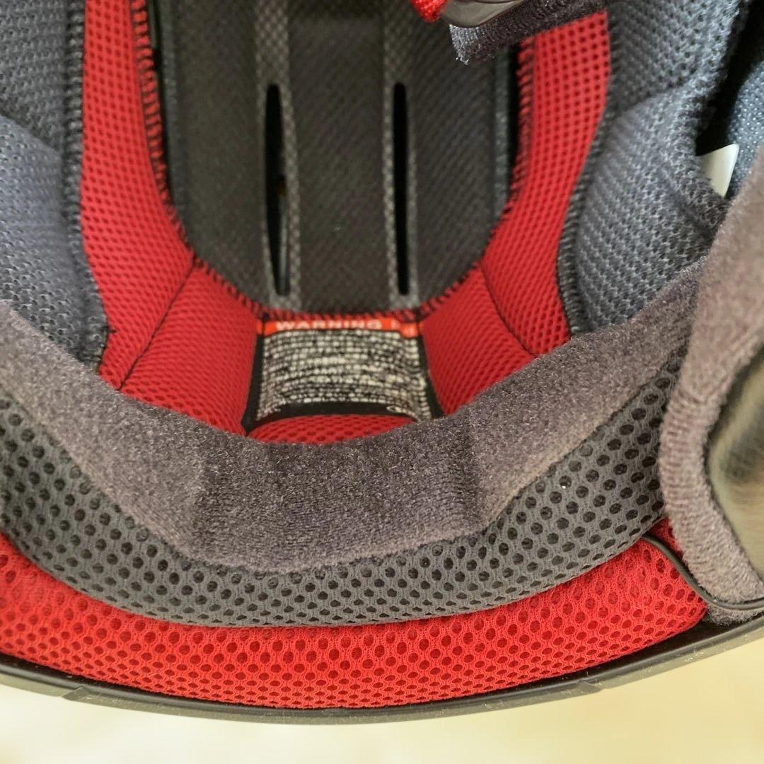 SHOEI ホーネットシルバー・オレンジ