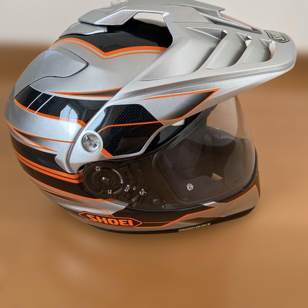 SHOEI ホーネットシルバー・オレンジ