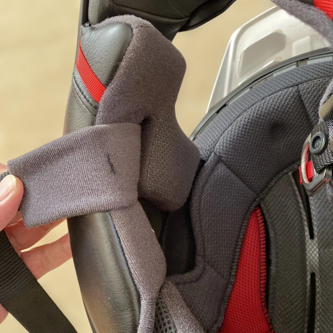 SHOEI ホーネットシルバー・オレンジ