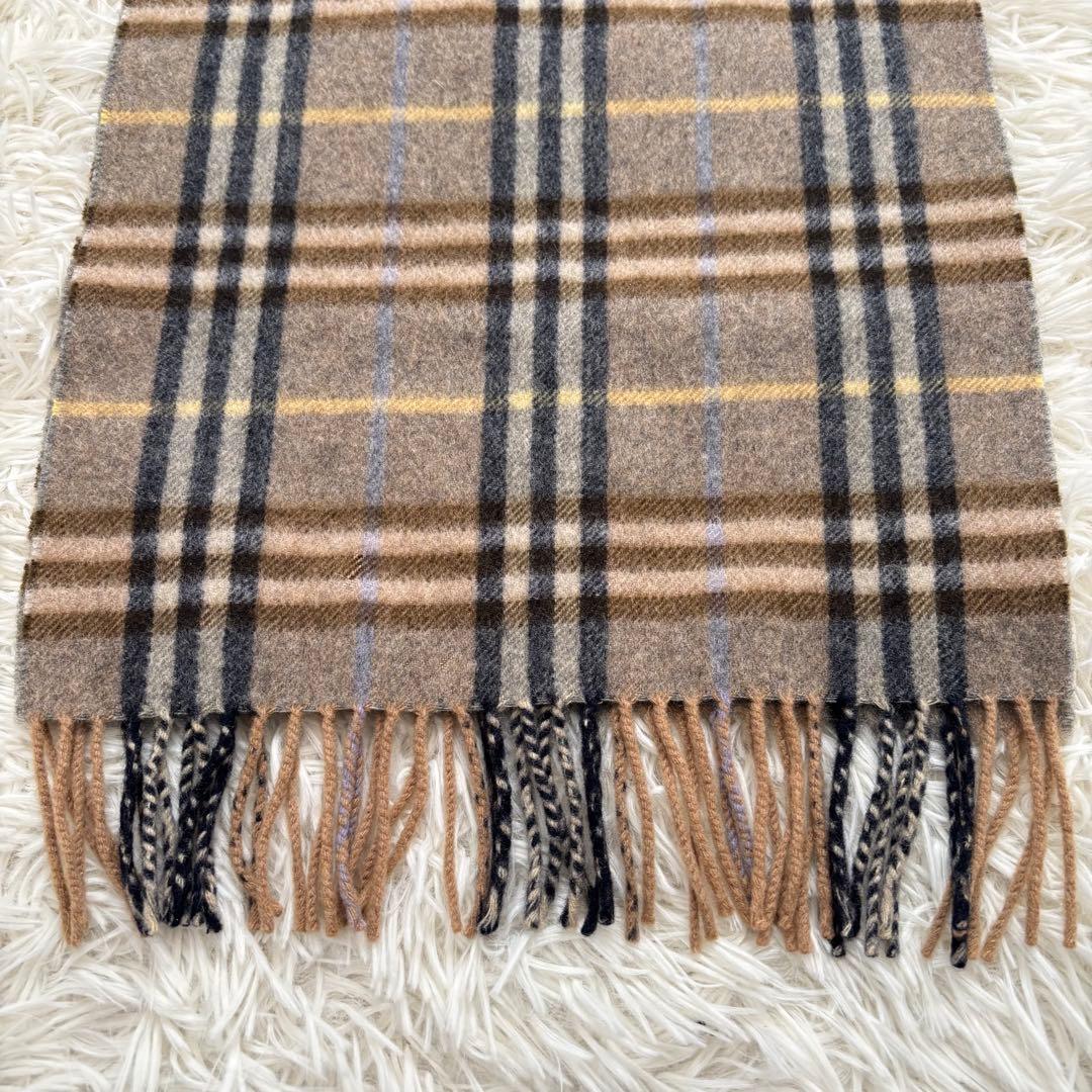 Burberrys バーバリーズ ノバチェック カシミヤ100 マフラー 英国製