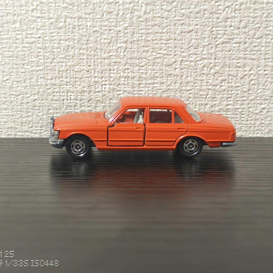 TOMICA　トミカ　ベンツ　450SEL　オレンジ　箱付き