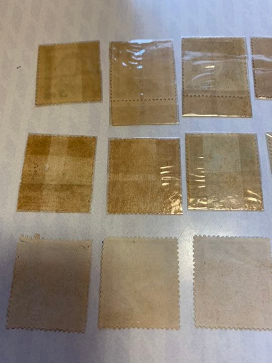 文化人　切手　　※3枚使用済