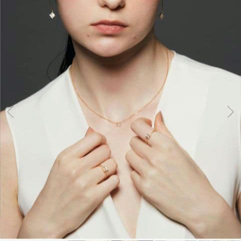 K18YGダイヤモンドリング