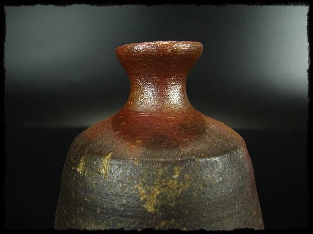 金重 晃介 備前 徳利 茶道具 懐石 酒器 父陶陽 兄道明 b963