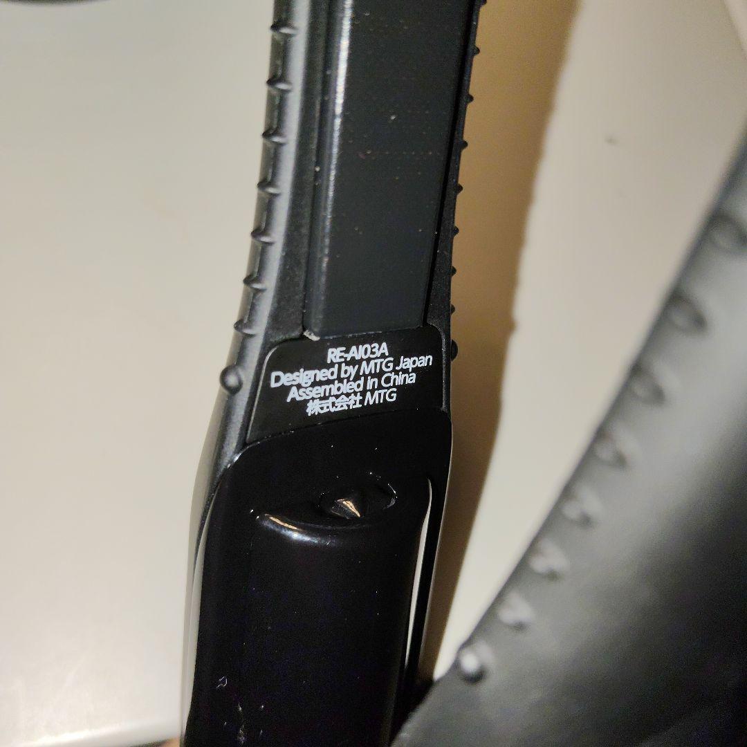 リファ フィンガーアイロン コードレス ブラック 黒 ミニアイロン ホルダー