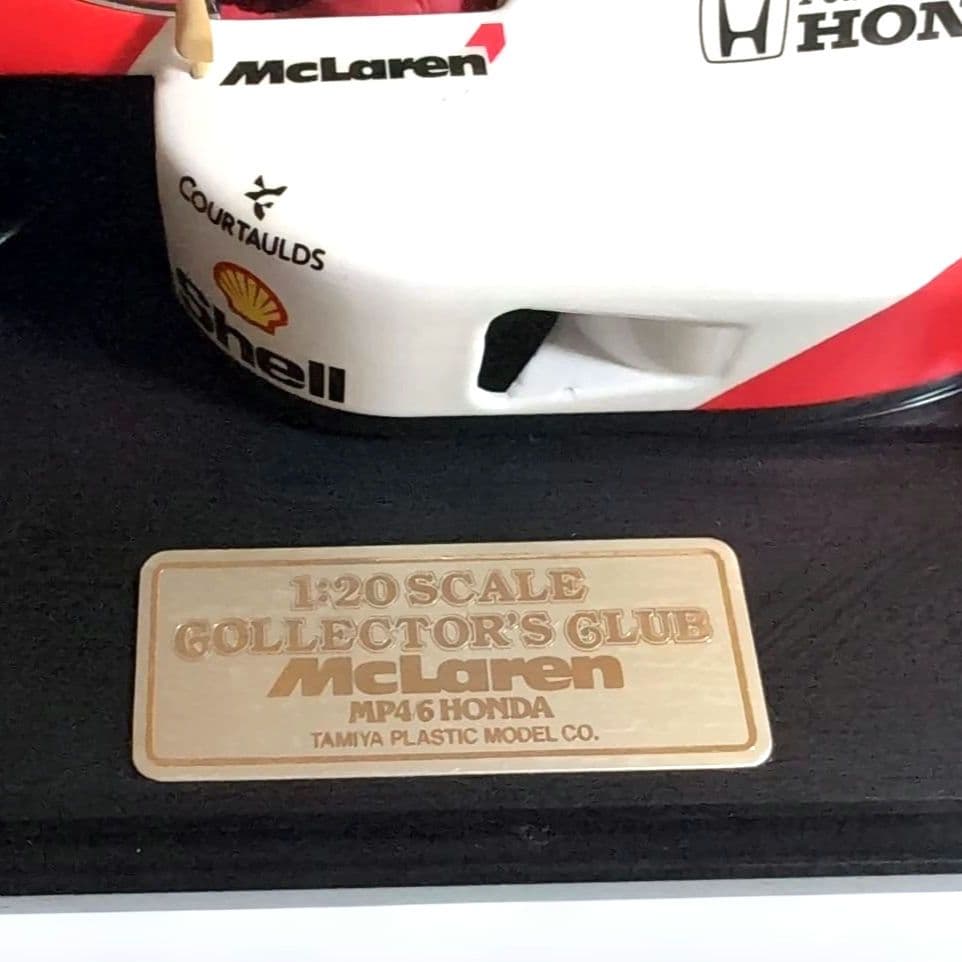 タミヤコレクターズクラブ MP4/6 1/20スケール マクラーレン