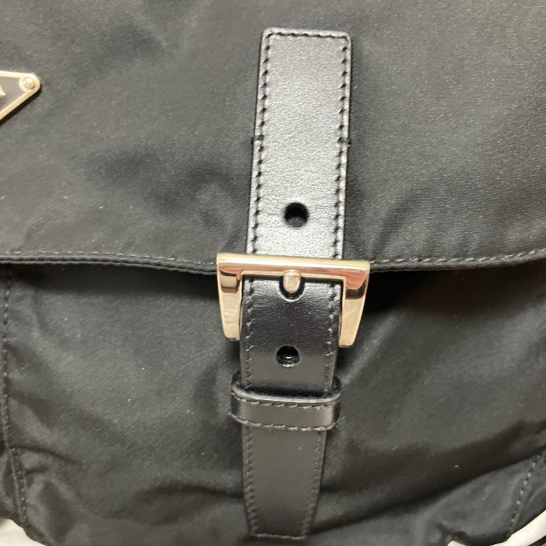 極美品　PRADA　ショルダーバッグ　黒　保存袋付