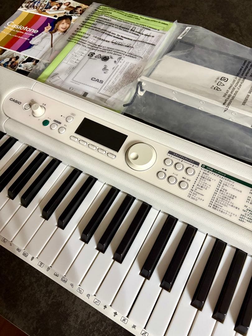 【美品】Casiotone 光ナビゲーションキーボード LK-530