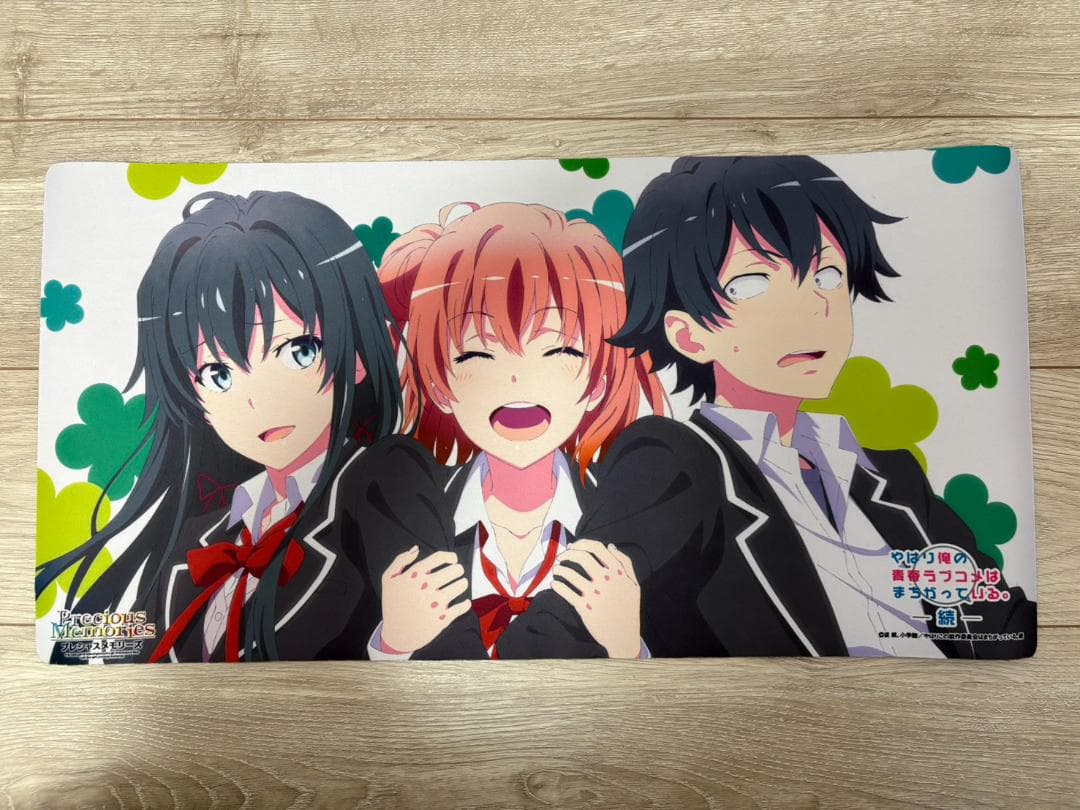 俺ガイル 雪ノ下雪乃 由比ヶ浜結衣 比企谷八幡 プレイマット 【イベント限定品】
