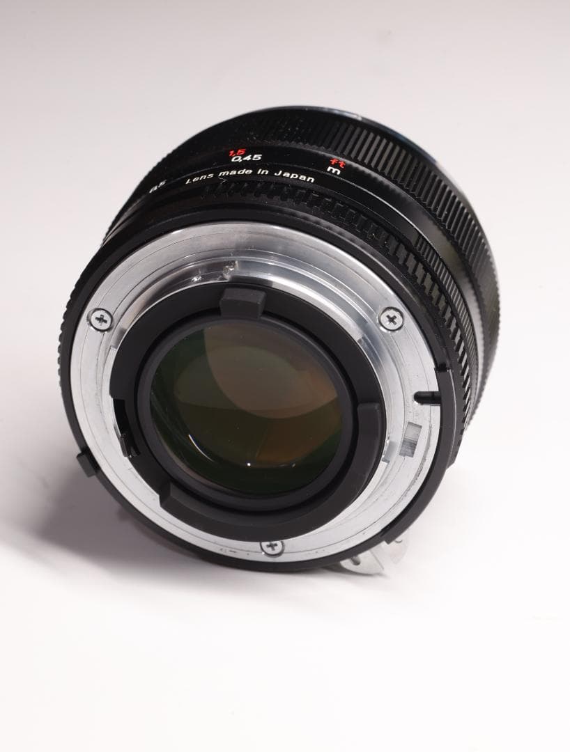 美品 Carl Zeiss Planar T* 50mm F1.4 ニコンF用