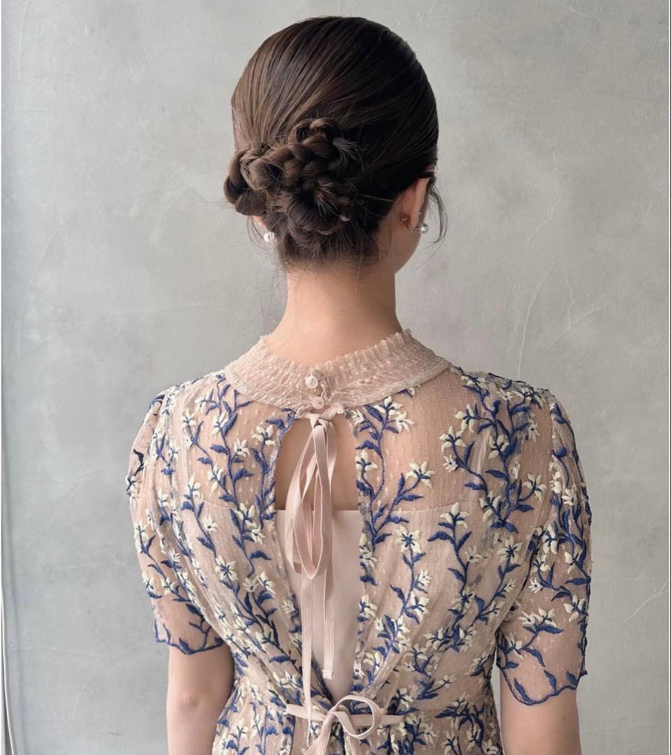 【即購入可】snidel 結婚式ドレス　ワンピースドレス