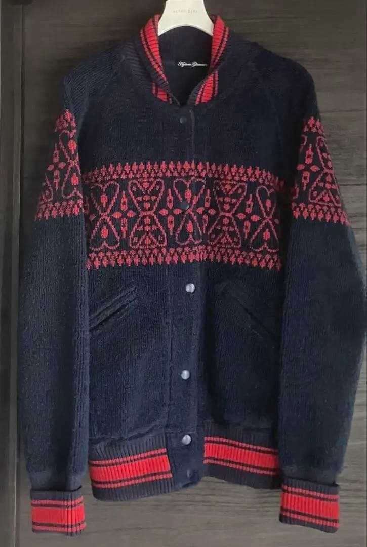 【レア】＊ヒステリックグラマー＊ノルディック柄×ヒスガール＊ジャケット❣️