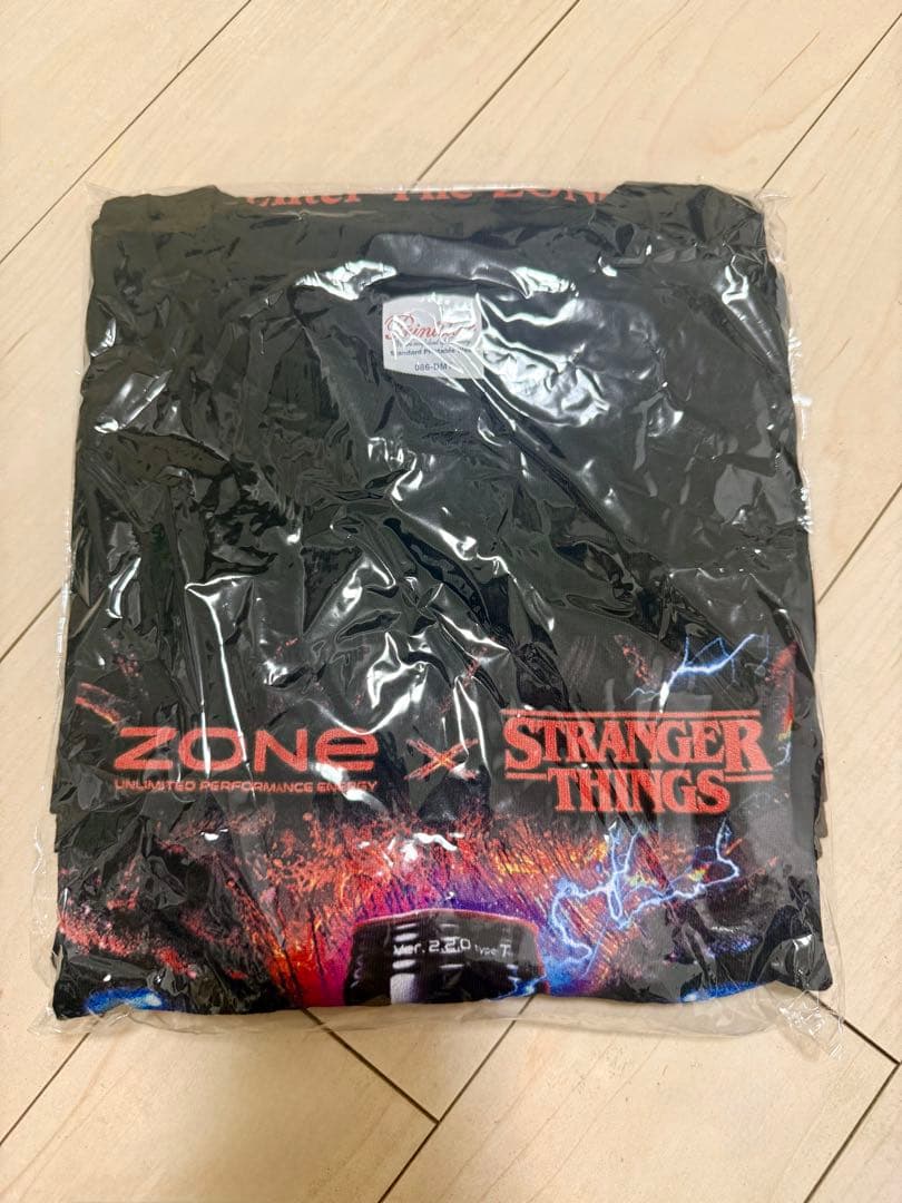 【非売品！】ZONE×ストレンジャーシングス コラボ Tシャツ