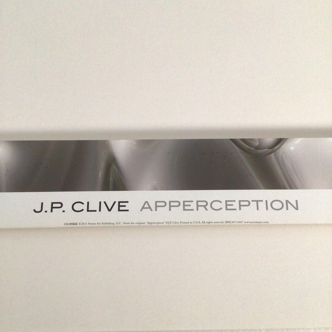 No3714額装　印刷　J.P. Clive「Apperception」送料無料