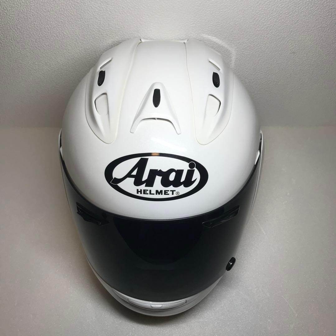 Arai フルフェイスヘルメットRX-7 RR5 Mサイズ　ホワイト