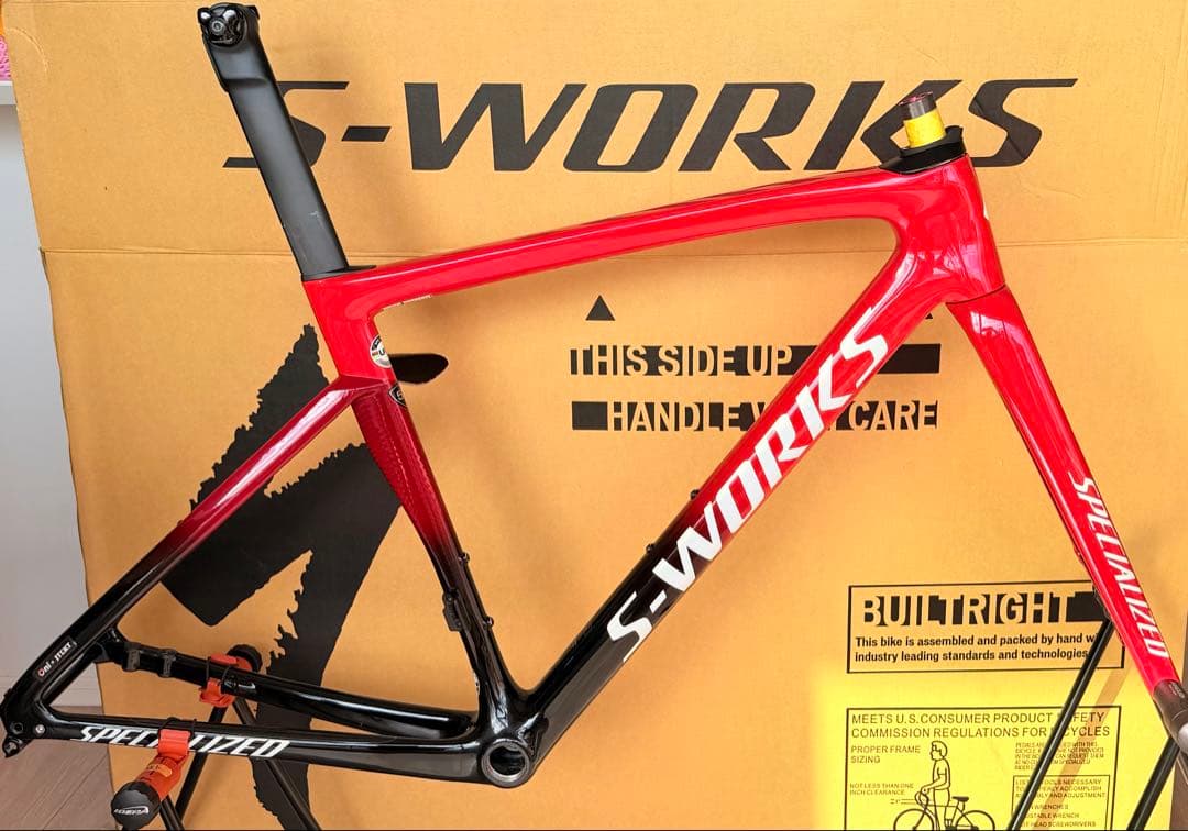 【年内限定値下】S-Works Tarmac SL7 フレームセット　52サイズ