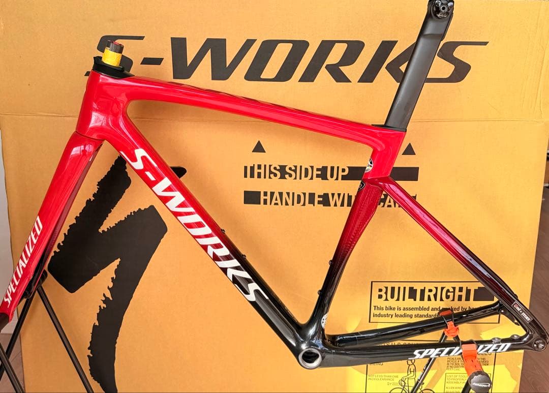【年内限定値下】S-Works Tarmac SL7 フレームセット　52サイズ