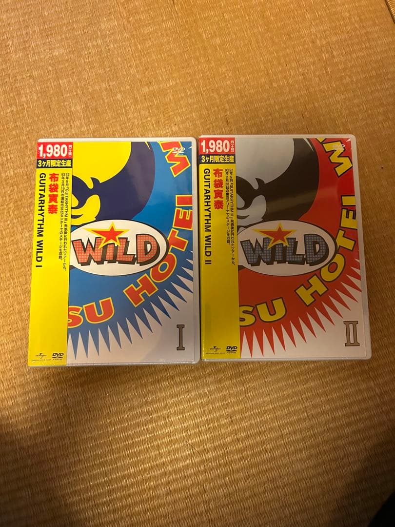 布袋寅泰　GUITARHYTHM WILD1,2