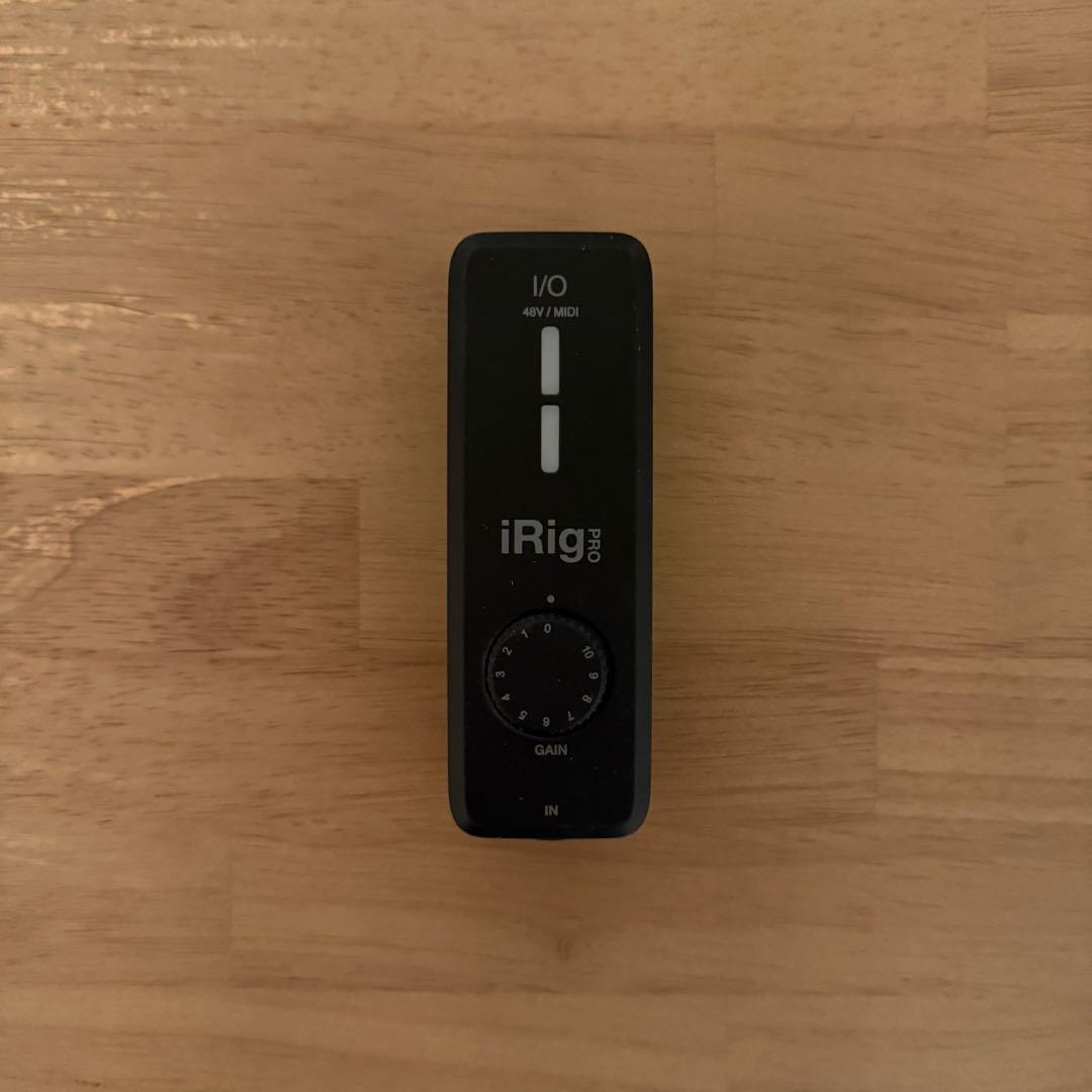 iRig Pro I/O ＋ 別売電源ケーブル(iRig PSU 3A)