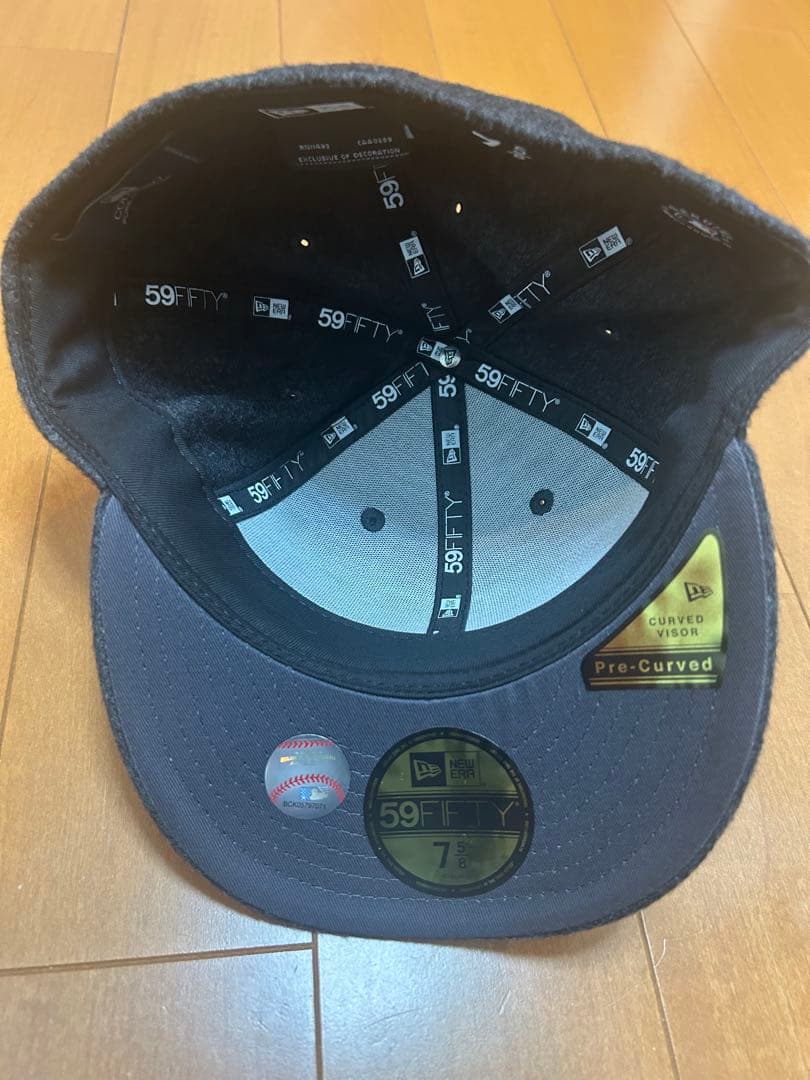 PC 59FIFTY Cashmere カシミヤ ドジャース チャコール