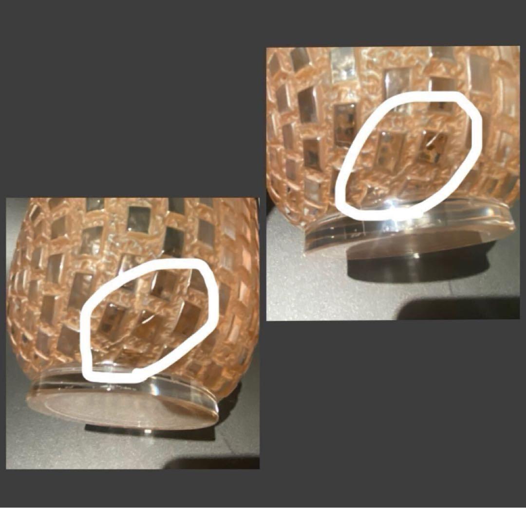 12/25までXmasプライス。ルネ・ラリック 花瓶 DAMIERS ダミエ