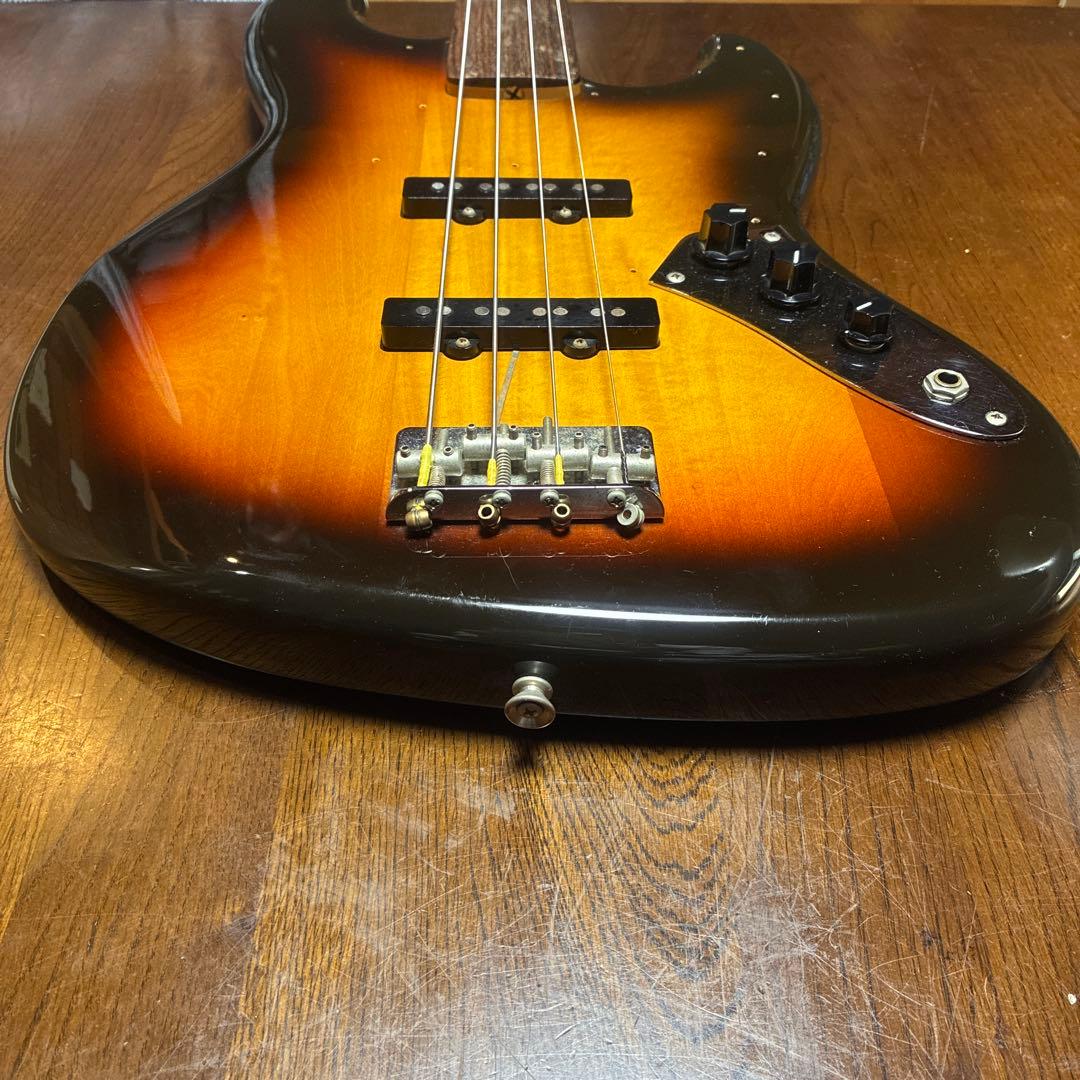 Fender Japan ジャズベース フレットレス ブラウンサンバースト