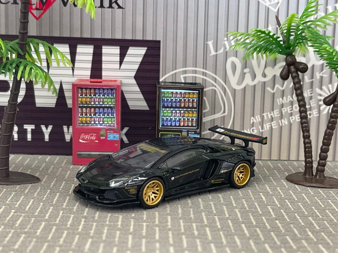 MINI GT 5台+ジオラマセット