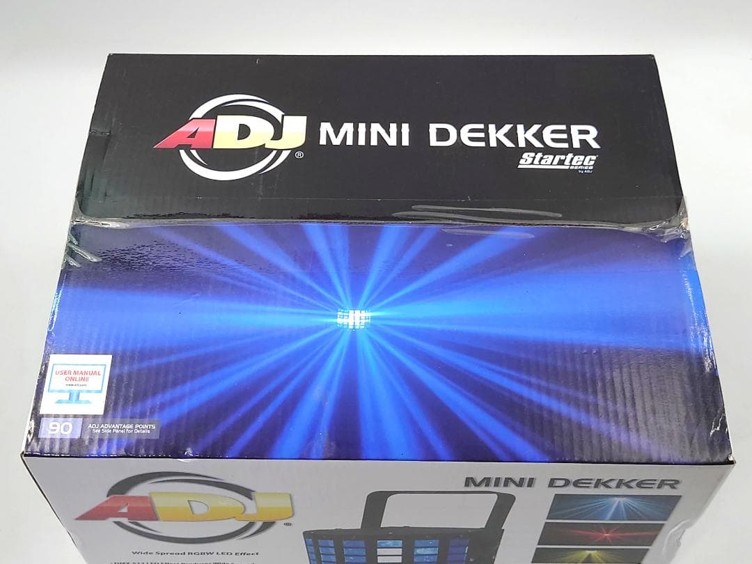 【未使用品】ADJ MINI DEKKER LEDエフェクト照明 返金保証