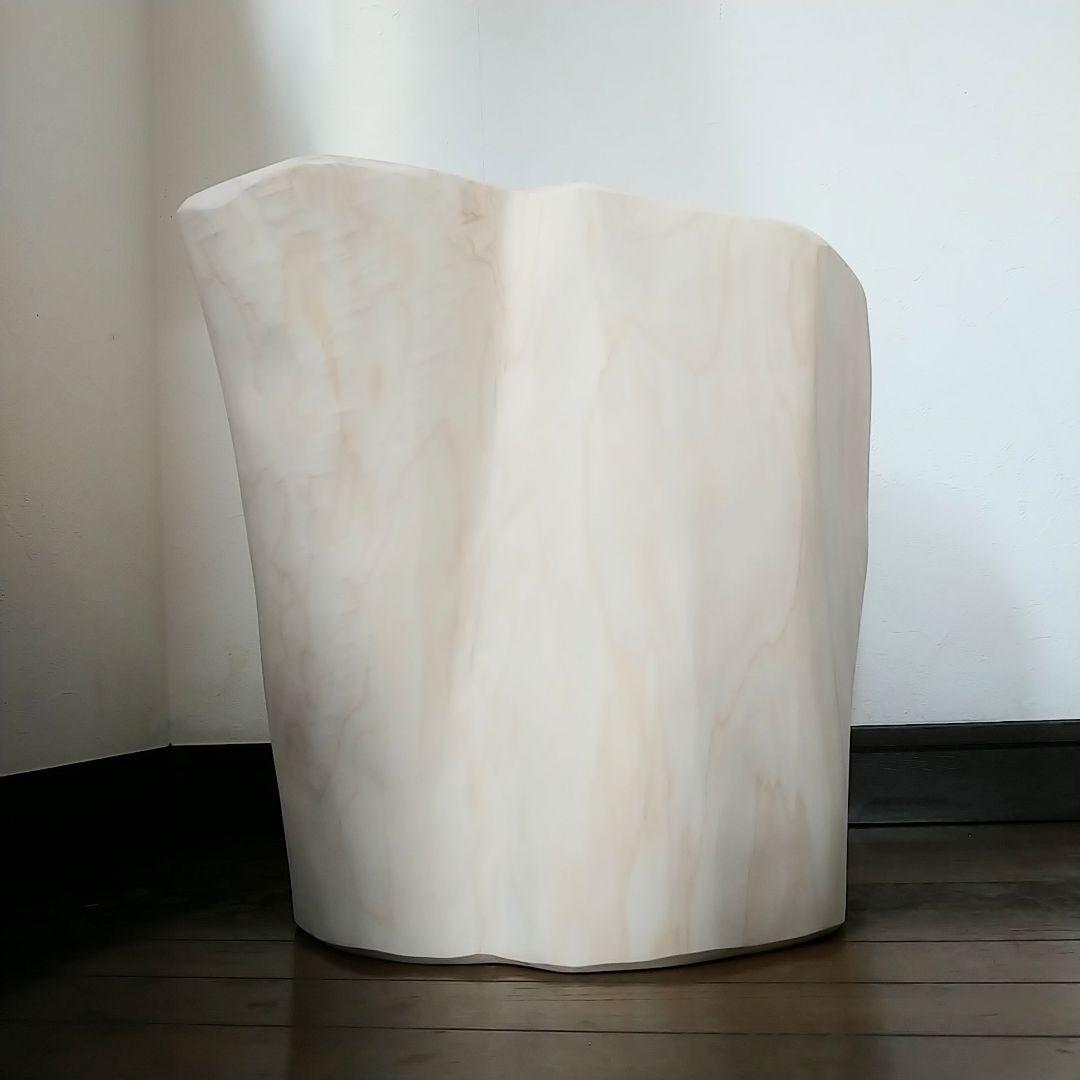 丸太スツール　丸太サイドテーブル　ヒノキの根元