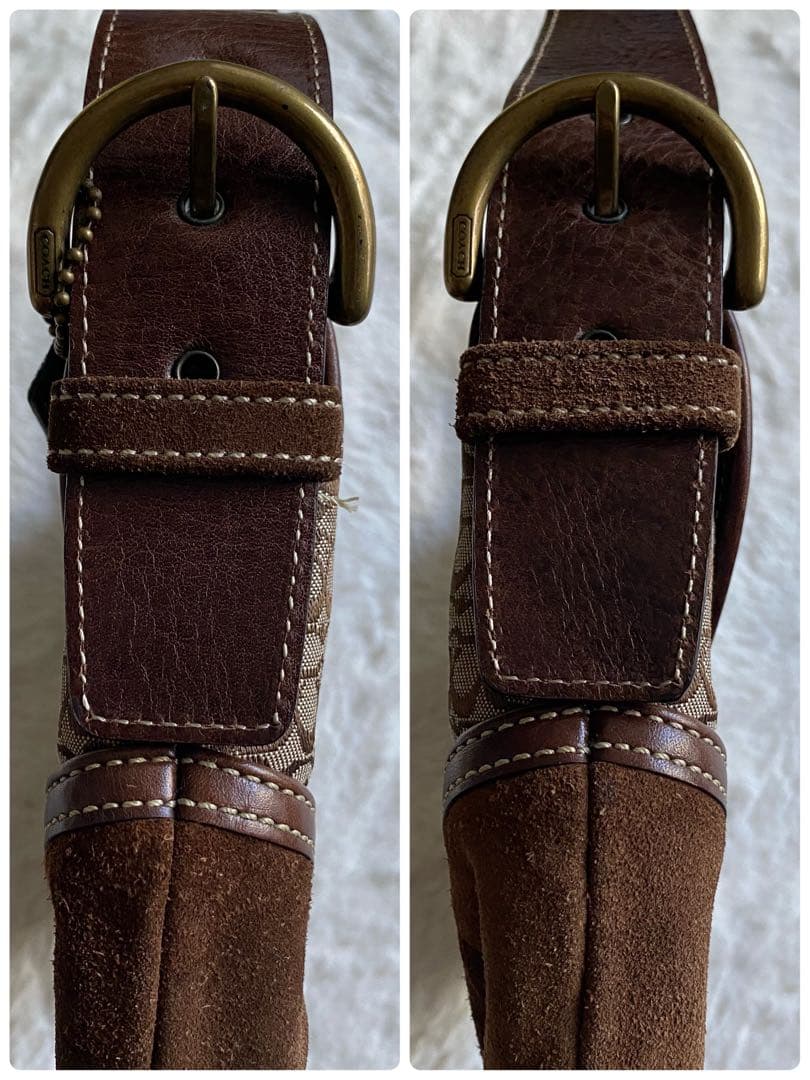 OLD COACH オールド コーチ ソーホー スエード ミニシグネチャー