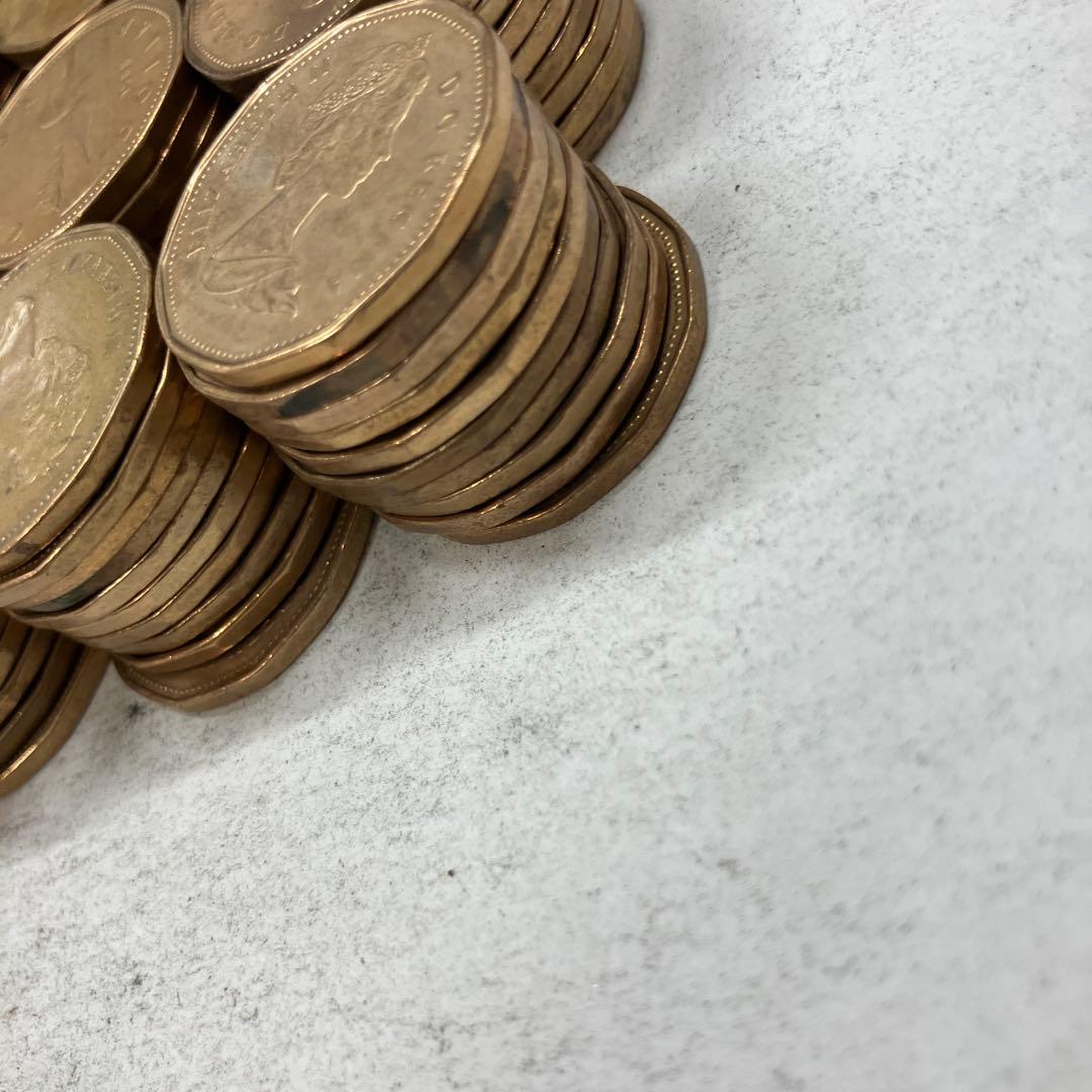 カナダ　1ドル　　硬貨　まとめ売り