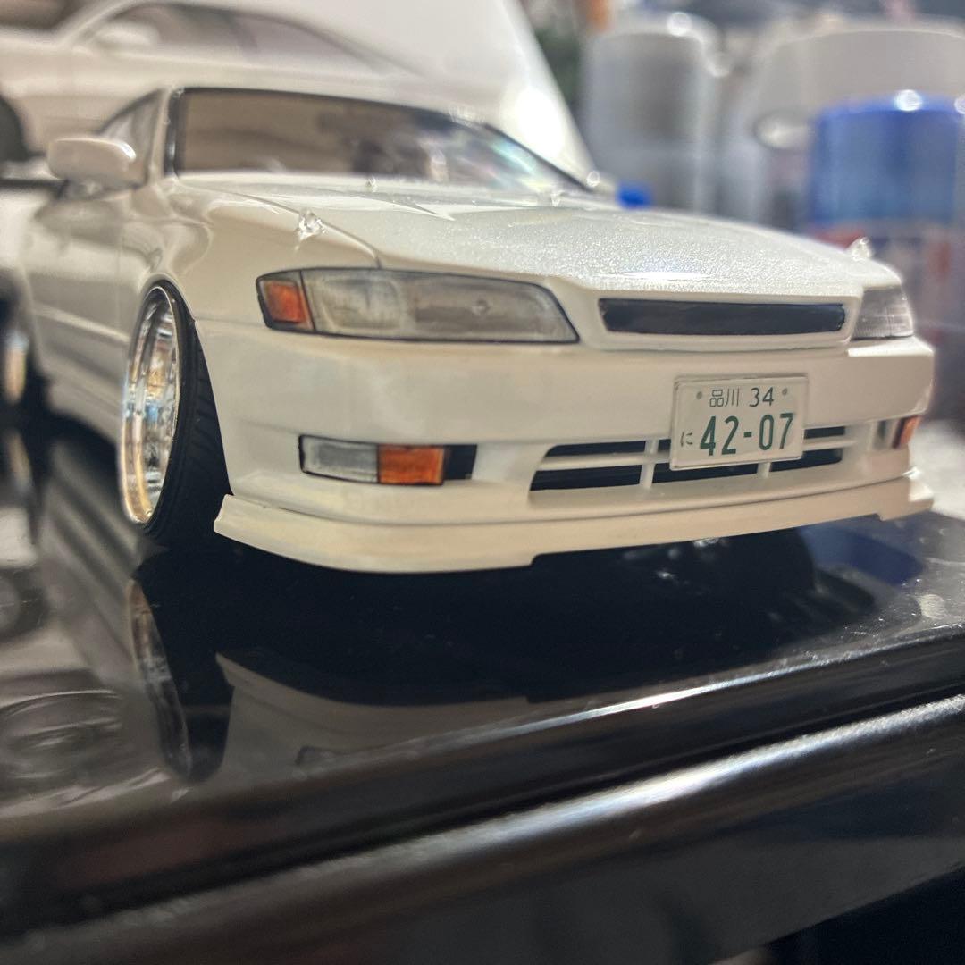 JZX90 マークII プラモデル完成品1/24
