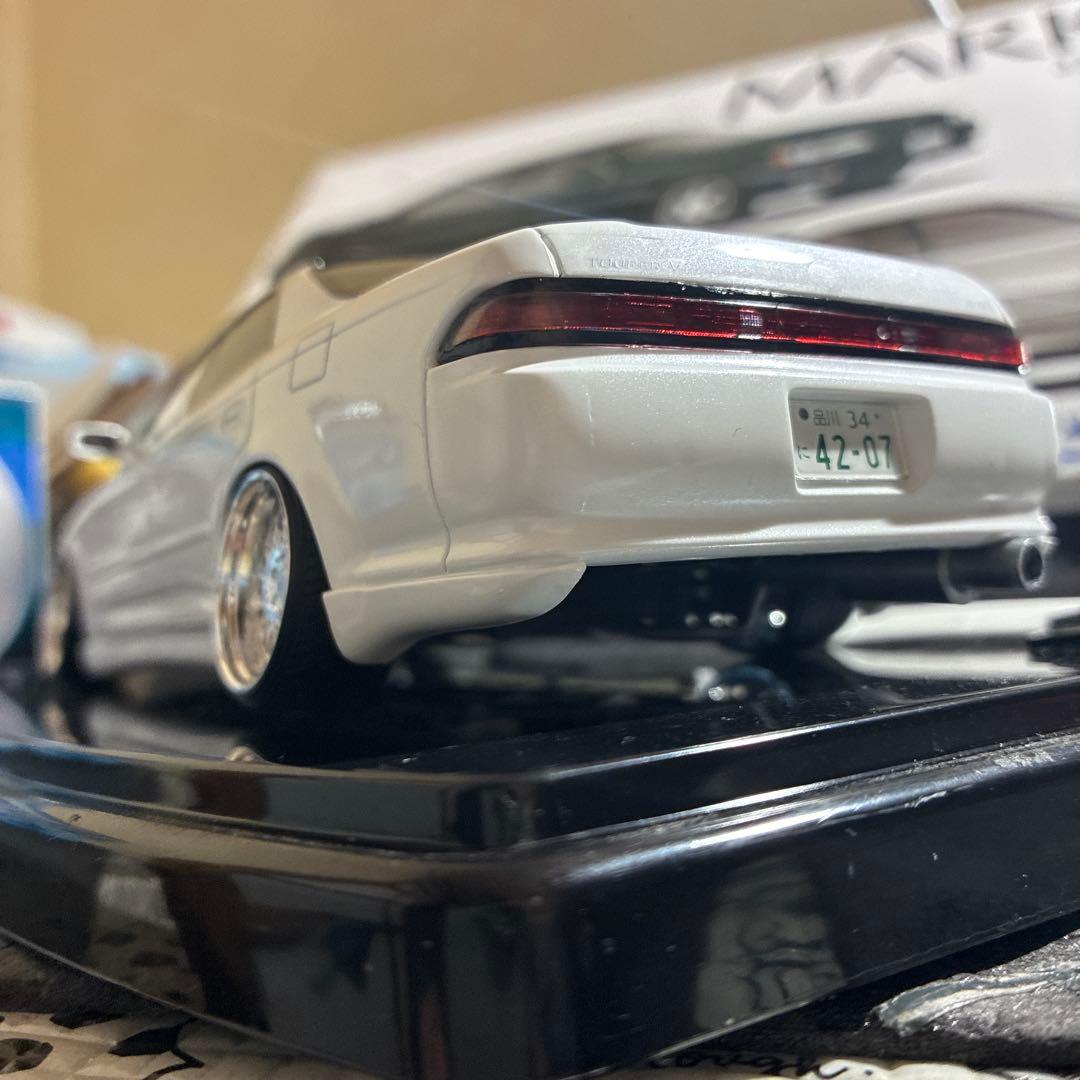 JZX90 マークII プラモデル完成品1/24