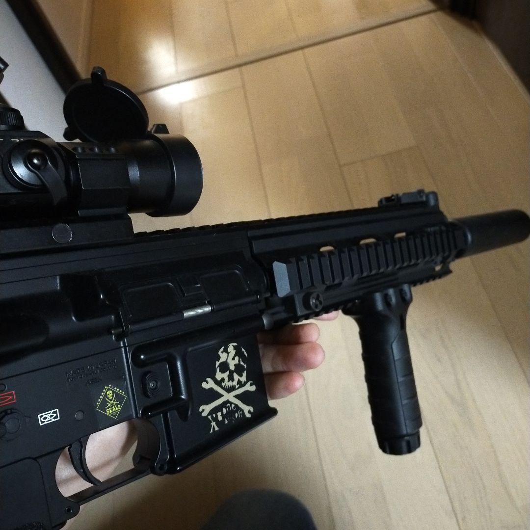 HK416デブグルカスタム マルイ製　クロスボーン仕様