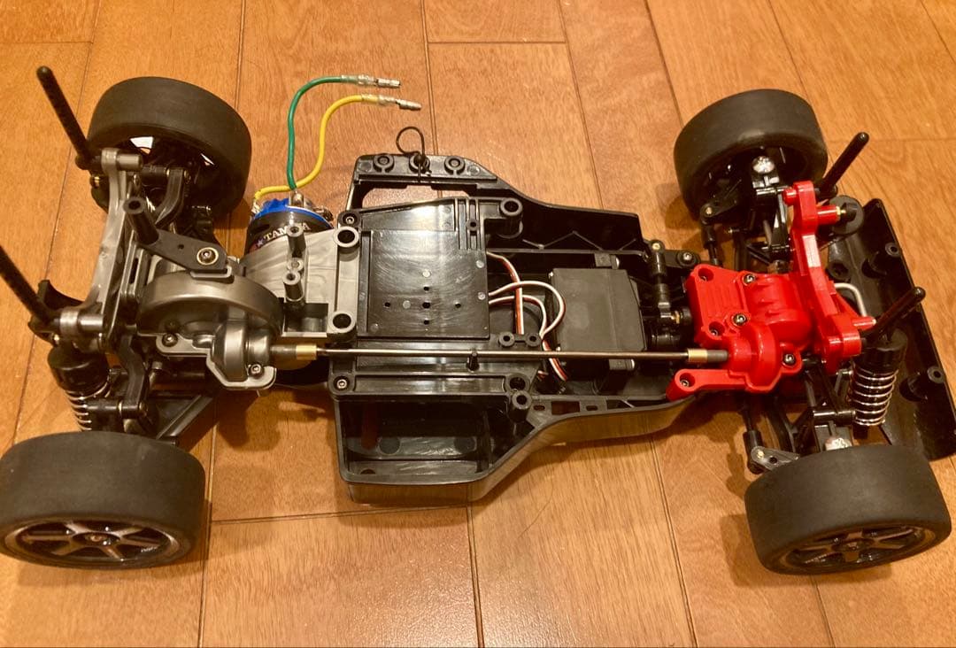 タミヤ TA02 四駆ツーリングカーシャーシ 超美品 未走行 新品部品多数