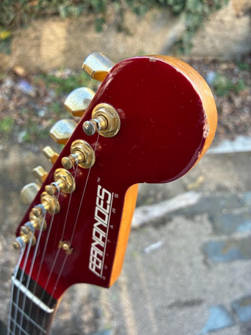 Fernandes エレキギター レッド