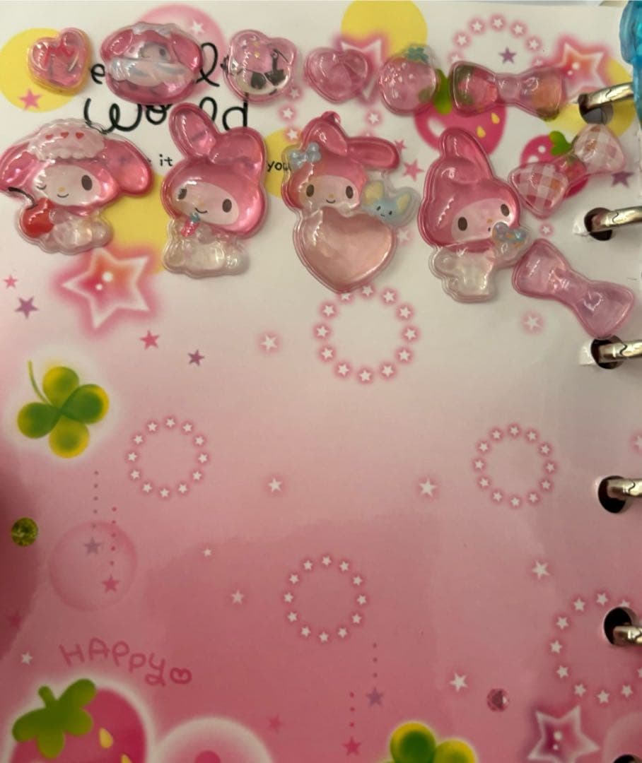 シール帳　完成品　ボンボンドロップシール おはじきシール