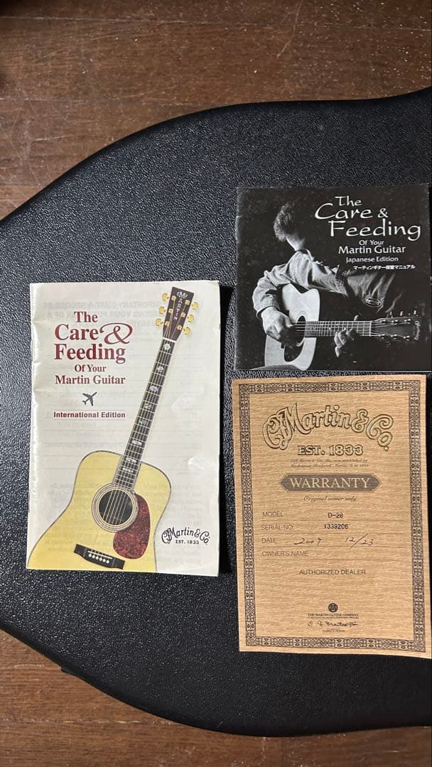Martin D-28 2009年　アコギ　泉谷しげる他サイン付　PU装備即戦力