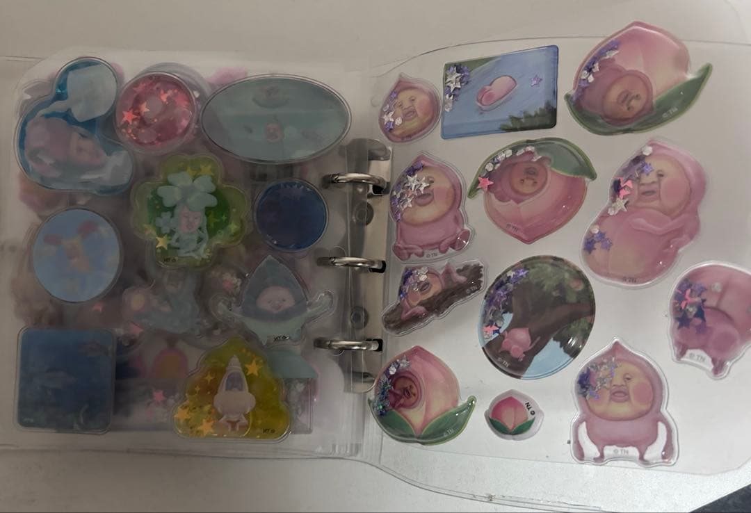 シール帳 完成品 ぼんぼんシール　ハローキティ