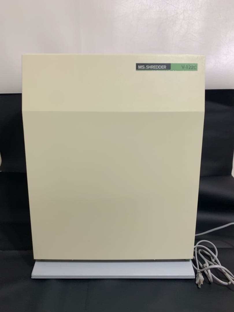 明光商会 V-122C ワンカットクロス MSシュレッダー A4サイズ 業務用