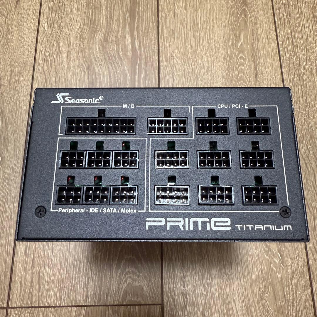 電源ユニット Seasonic PRIME Ultra Titanium SSR-850TR