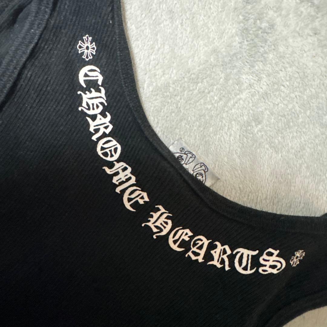 Chrome Hearts ブラック タンクトップ ワンサイズ