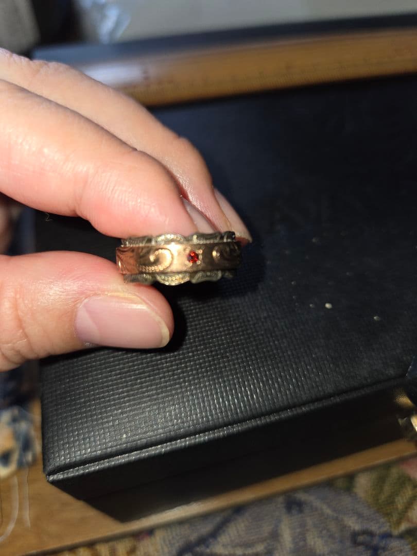 ハワイアンジュエリー　ルビー　925 k14