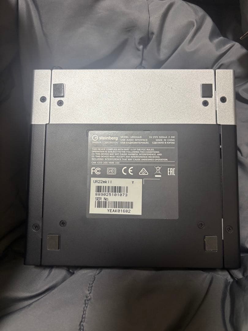 UR22 mk II USBオーディオインターフェイス