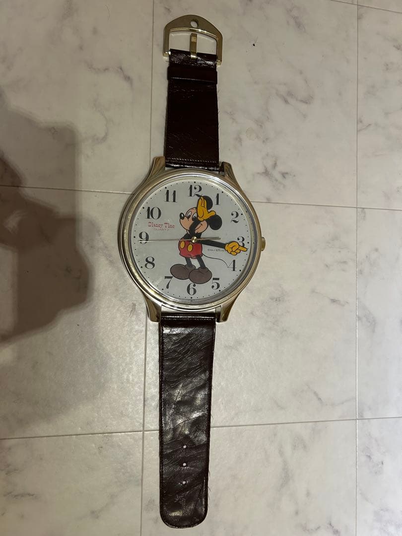 入手困難 幻の時計 ミッキーマウス 腕時計型 壁掛け時計 日本製