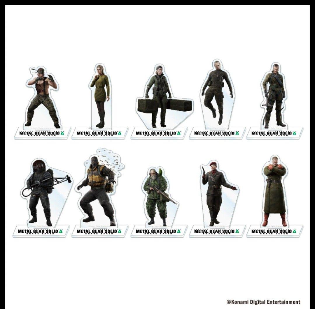 MGS 全作 各10種 アクリルスタンド メタルギアソリッド パルコ PARCO