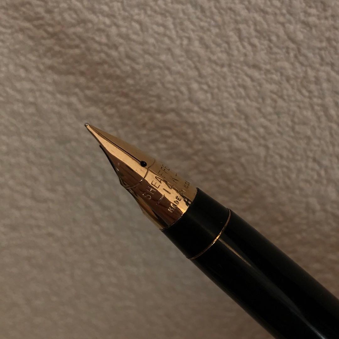 SHEAFFER シェーファー U.S.A 万年筆 14K 刻印