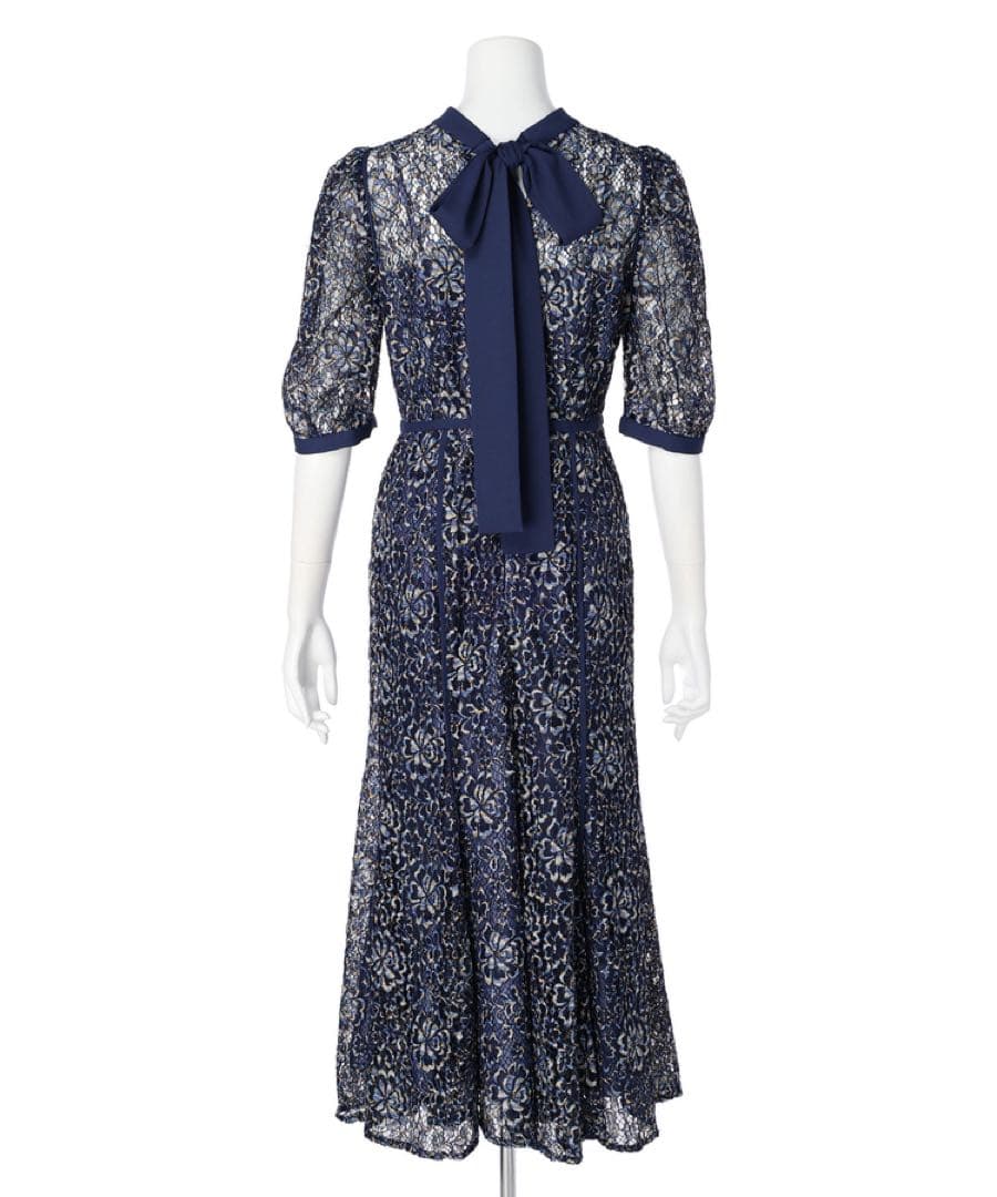 Mystrada マーメイドドレス　パーティードレス　ネイビー　38