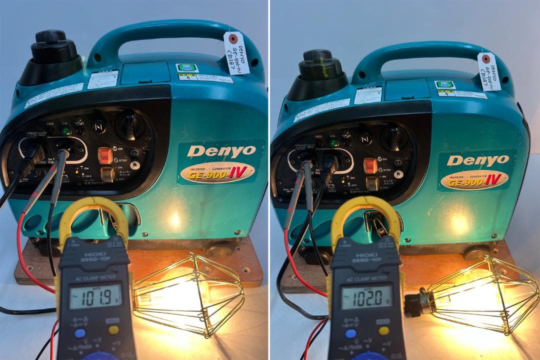 DENYO デンヨー インバーター発電機 GE-900SS-IV★動作良好♪38